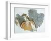 Lady of Court from Mycenae Palace, Greece, Mycenaean Civilization, 13th Century BC-null-Framed Giclee Print