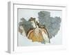 Lady of Court from Mycenae Palace, Greece, Mycenaean Civilization, 13th Century BC-null-Framed Giclee Print