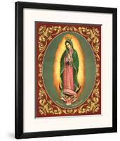 Lady of Guadalupe-Vincent Barzoni-Framed Art Print