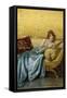 Lady of Leisure-Joseph Frederic Soulacroix-Framed Stretched Canvas