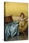 Lady of Leisure-Joseph Frederic Soulacroix-Stretched Canvas