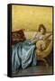 Lady of Leisure-Joseph Frederic Soulacroix-Framed Stretched Canvas