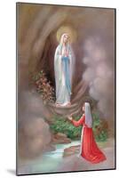 Lady of Lourdes Bernadette-Christo Monti-Mounted Giclee Print