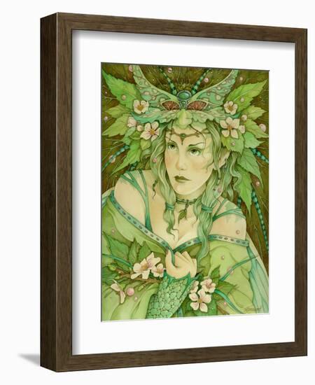 Lady of Spring-Linda Ravenscroft-Framed Giclee Print