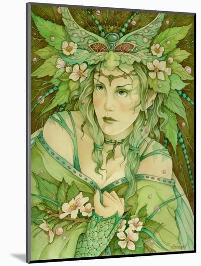 Lady of Spring-Linda Ravenscroft-Mounted Giclee Print