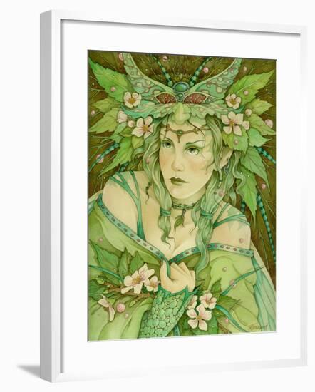 Lady of Spring-Linda Ravenscroft-Framed Giclee Print