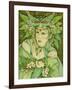 Lady of Spring-Linda Ravenscroft-Framed Giclee Print