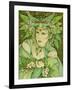 Lady of Spring-Linda Ravenscroft-Framed Giclee Print