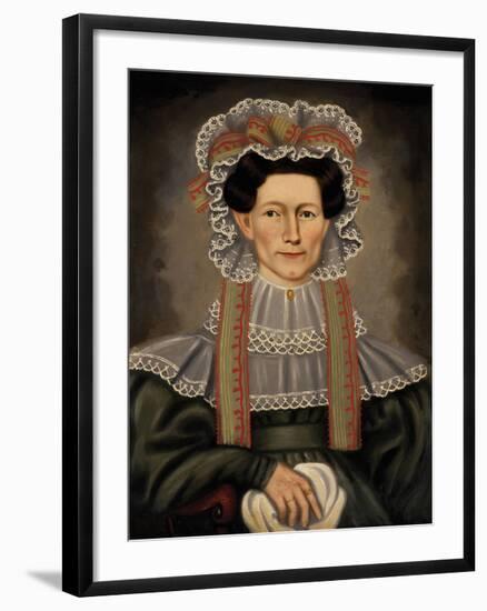 Lady of Squire Williams House, ca. 1829-Erastus Salisbury Field-Framed Giclee Print