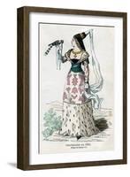 Lady of the Manor of the Time of Charles VI of France, 1395-Petit-Framed Giclee Print