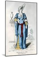 Lady of the Manor of the Time of Charles VIII of France, 1498-Petit-Mounted Giclee Print