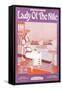 Lady of the Nile Sheet Music-null-Framed Stretched Canvas