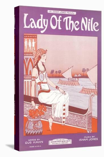 Lady of the Nile Sheet Music-null-Stretched Canvas