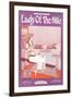 Lady of the Nile Sheet Music-null-Framed Art Print