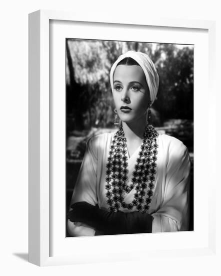 Lady of the Tropics, Hedy Lamarr, 1939-null-Framed Photo