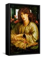 Lady of the Window; La Donna Della Finestra-Dante Gabriel Rossetti-Framed Stretched Canvas