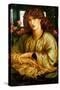 Lady of the Window; La Donna Della Finestra-Dante Gabriel Rossetti-Stretched Canvas
