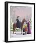 Lady on Horseback-Peter Szumowski-Framed Giclee Print