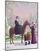 Lady on Horseback-Peter Szumowski-Mounted Giclee Print