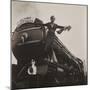 Lady on the Flying Scotsman, c.1925-30-Curtis Moffat-Mounted Giclee Print