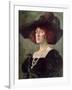 Lady Ottoline Morrell, 1919-Augustus Edwin John-Framed Giclee Print