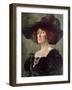 Lady Ottoline Morrell, 1919-Augustus Edwin John-Framed Giclee Print