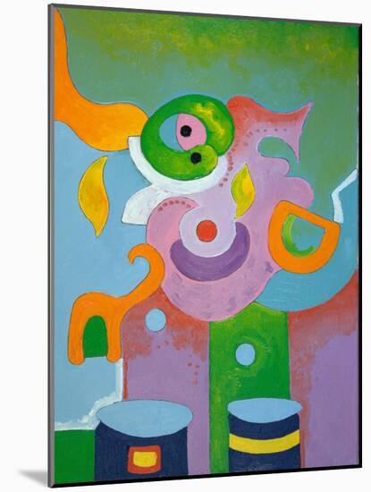 Lady Paediatrician as Seen by the Child, 2009-Jan Groneberg-Mounted Giclee Print