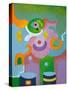 Lady Paediatrician as Seen by the Child, 2009-Jan Groneberg-Stretched Canvas