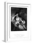 Lady Paela Fitzgerald-George Romney-Framed Art Print