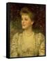 Lady Palmer-Frank Bernard Dicksee-Framed Stretched Canvas