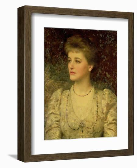 Lady Palmer-Frank Bernard Dicksee-Framed Giclee Print