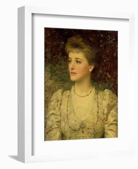 Lady Palmer-Frank Bernard Dicksee-Framed Giclee Print