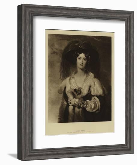 Lady Peel-Thomas Lawrence-Framed Giclee Print