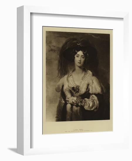 Lady Peel-Thomas Lawrence-Framed Giclee Print