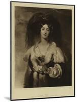 Lady Peel-Thomas Lawrence-Mounted Giclee Print