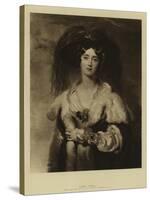Lady Peel-Thomas Lawrence-Stretched Canvas