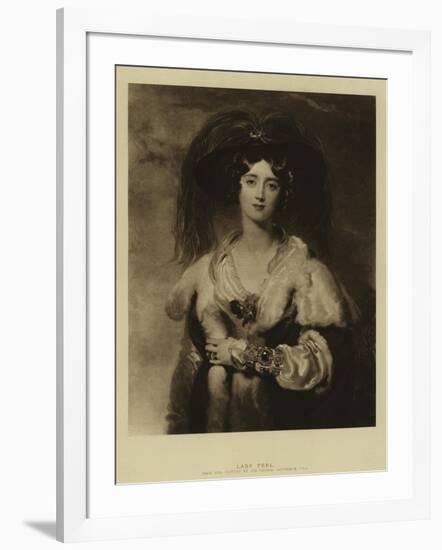 Lady Peel-Thomas Lawrence-Framed Giclee Print