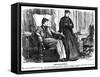 Lady Physicians, 1865-George Du Maurier-Framed Stretched Canvas