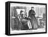 Lady-Physicians, 1865-George Du Maurier-Framed Stretched Canvas