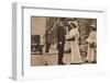 Lady Pilkington selling roses at the first anniversary of Alexandra Rose Day, 25 June, 1913 (1935)-Unknown-Framed Photographic Print