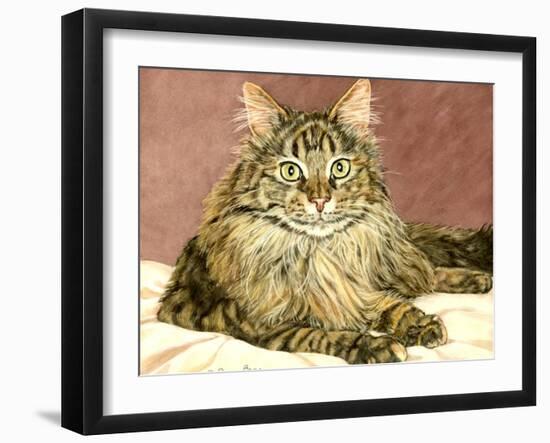 Lady Pounce-Jan Benz-Framed Giclee Print