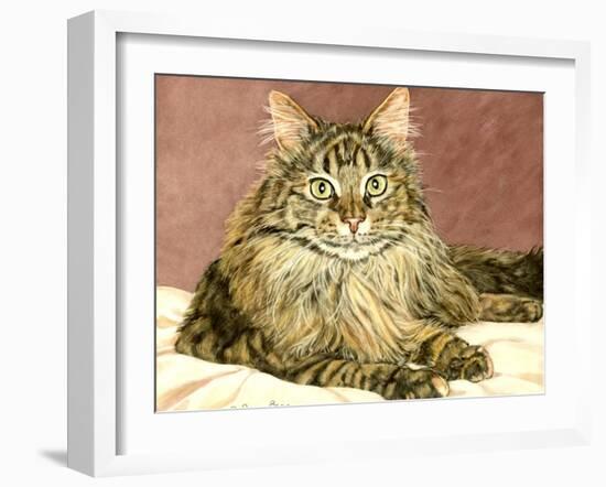 Lady Pounce-Jan Benz-Framed Giclee Print