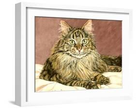 Lady Pounce-Jan Benz-Framed Giclee Print