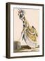 Lady Pulling Up Her Stocking, Engraved by Le Beau, Plate No.1-Pierre Thomas Le Clerc-Framed Giclee Print