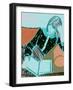 Lady Reading-Sharyn Bursic-Framed Photographic Print
