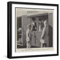 Lady Roberts and Her Daughters in South Africa-null-Framed Giclee Print