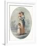 'Lady Rushout and Children', c1795-Charles Knight-Framed Giclee Print