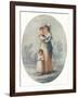 'Lady Rushout and Children', c1795-Charles Knight-Framed Giclee Print