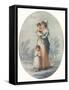 'Lady Rushout and Children', c1795-Charles Knight-Framed Stretched Canvas