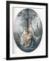 Lady Rushout and Her Daughter, 1784, (1902)-Thomas Burke-Framed Giclee Print